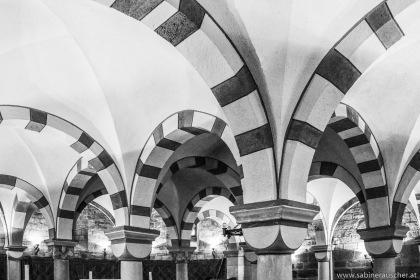 Vaults in the Benedictine abbey  in Maria Laach, Germany | Gewölbebögen in der Benediktiner Abtei Maria Laach