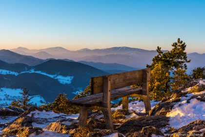 Sunset at Hohe Wand in Lower Austria | bei Sonnenutergang auf der Hohen Wand