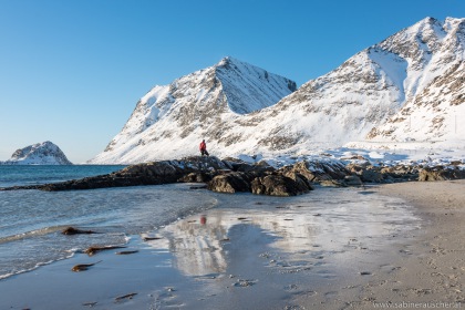 at Vik Strand on Vestagoy | am Vik Strand auf Vestagoy