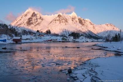 mountains glowing in the evening light | der Berg glüht im letzten Abendlicht