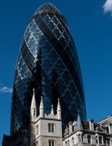 The Gherkin | Alt und Neu in London