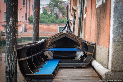Venice - a cross section of a gondola | Venedig - das Gondelinnere zur Ansicht