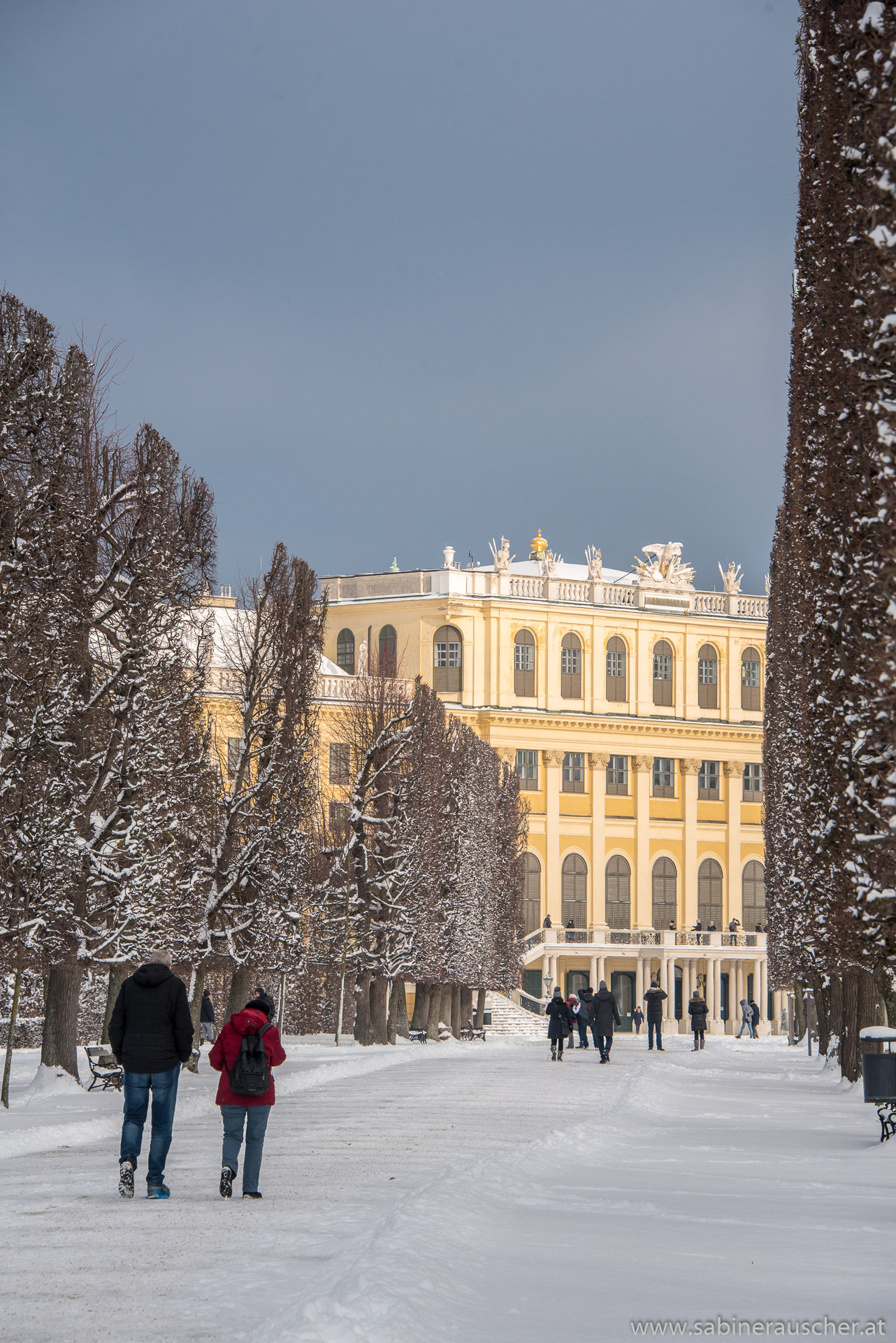 Winter at Vienna´s Castle Schönbrunn | Schloß Schönbrunn im Winter