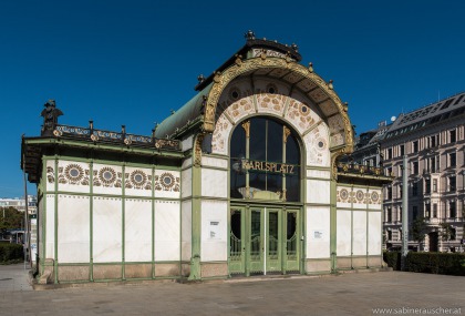 Station Building of Otto Wagner at Karlsplatz, Vienna | Stationsgebäude von Otto Wagner am Karlsplatz, Wien